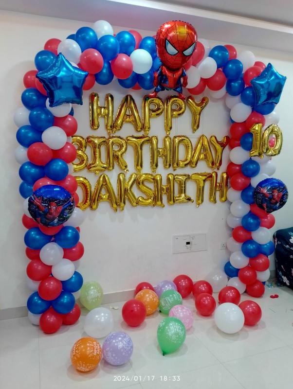 MARVEL THEME BALLON DECOR